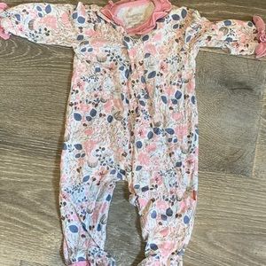 Magnetic Me footed romper